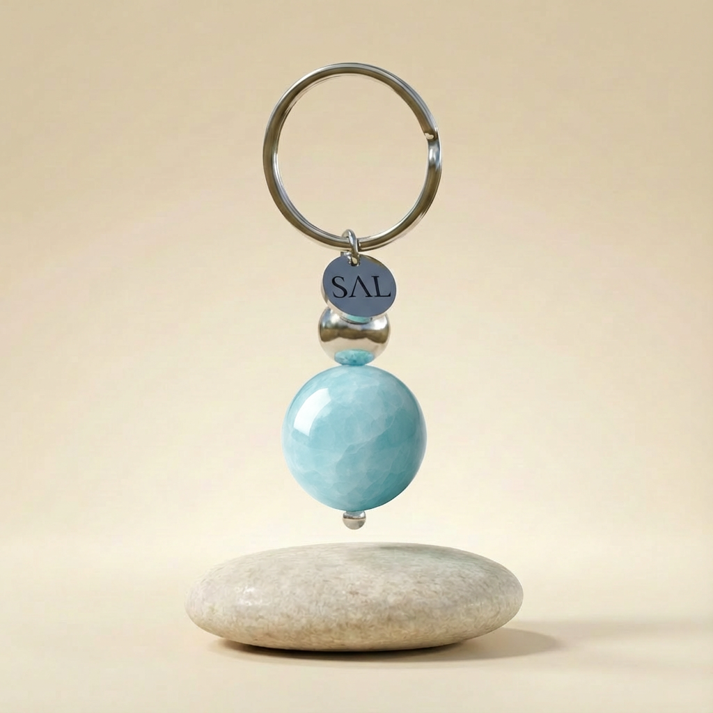 SAL Aquamarin-Anhänger